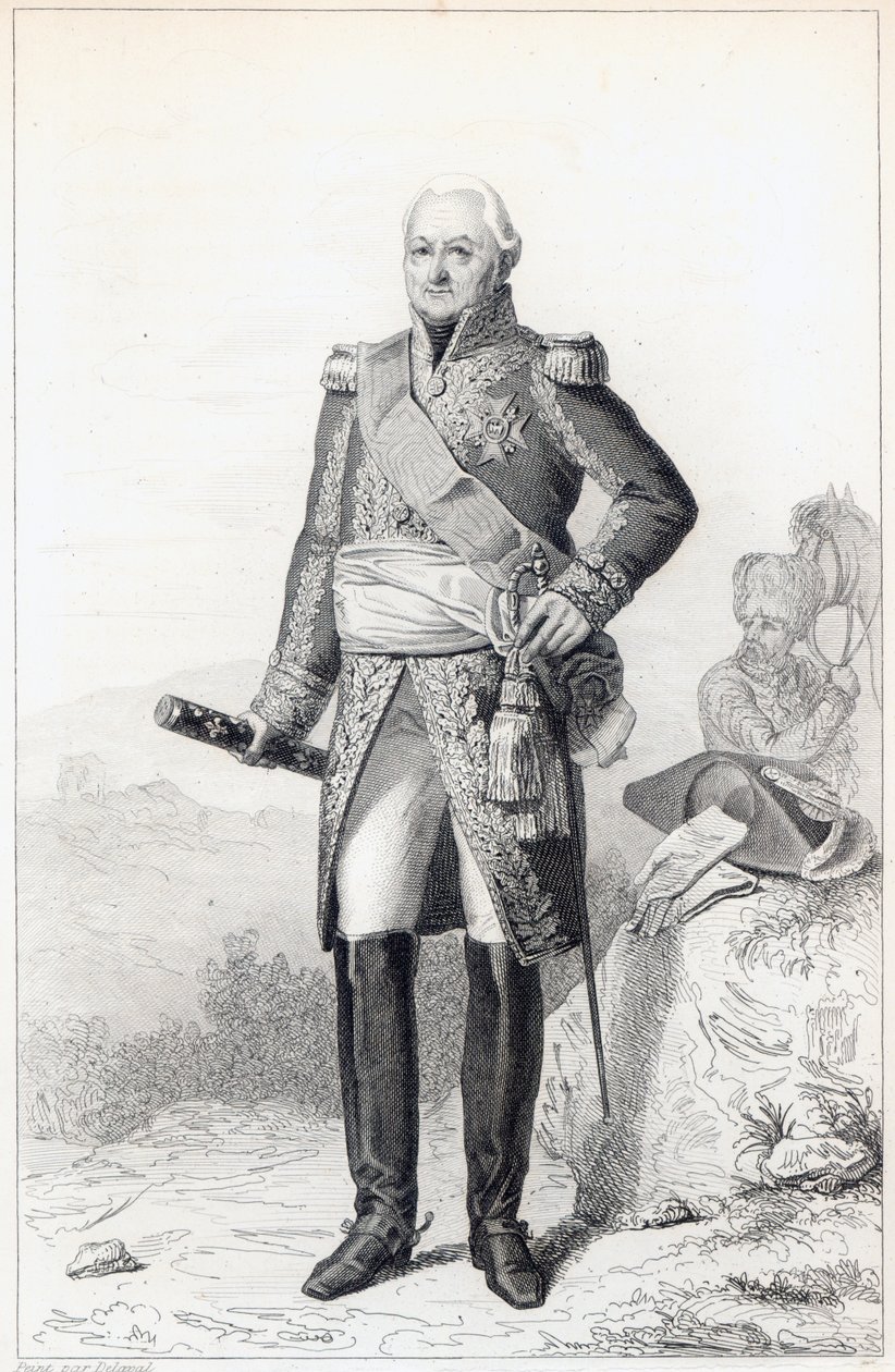 Charles du Houx de Viomenil, markies de Viomenil door French School