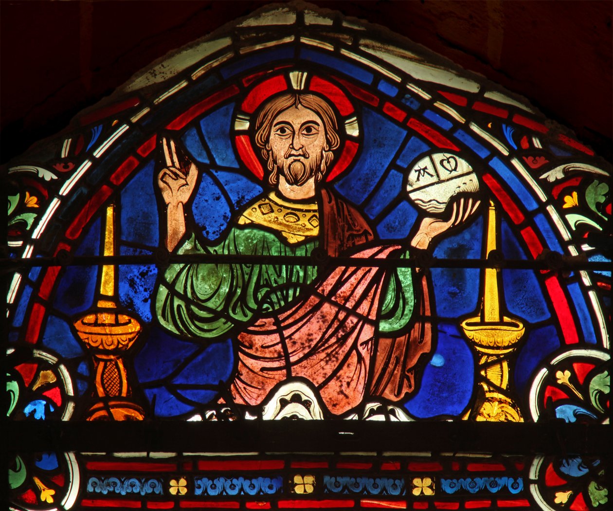 Christus - Zegenend door French School