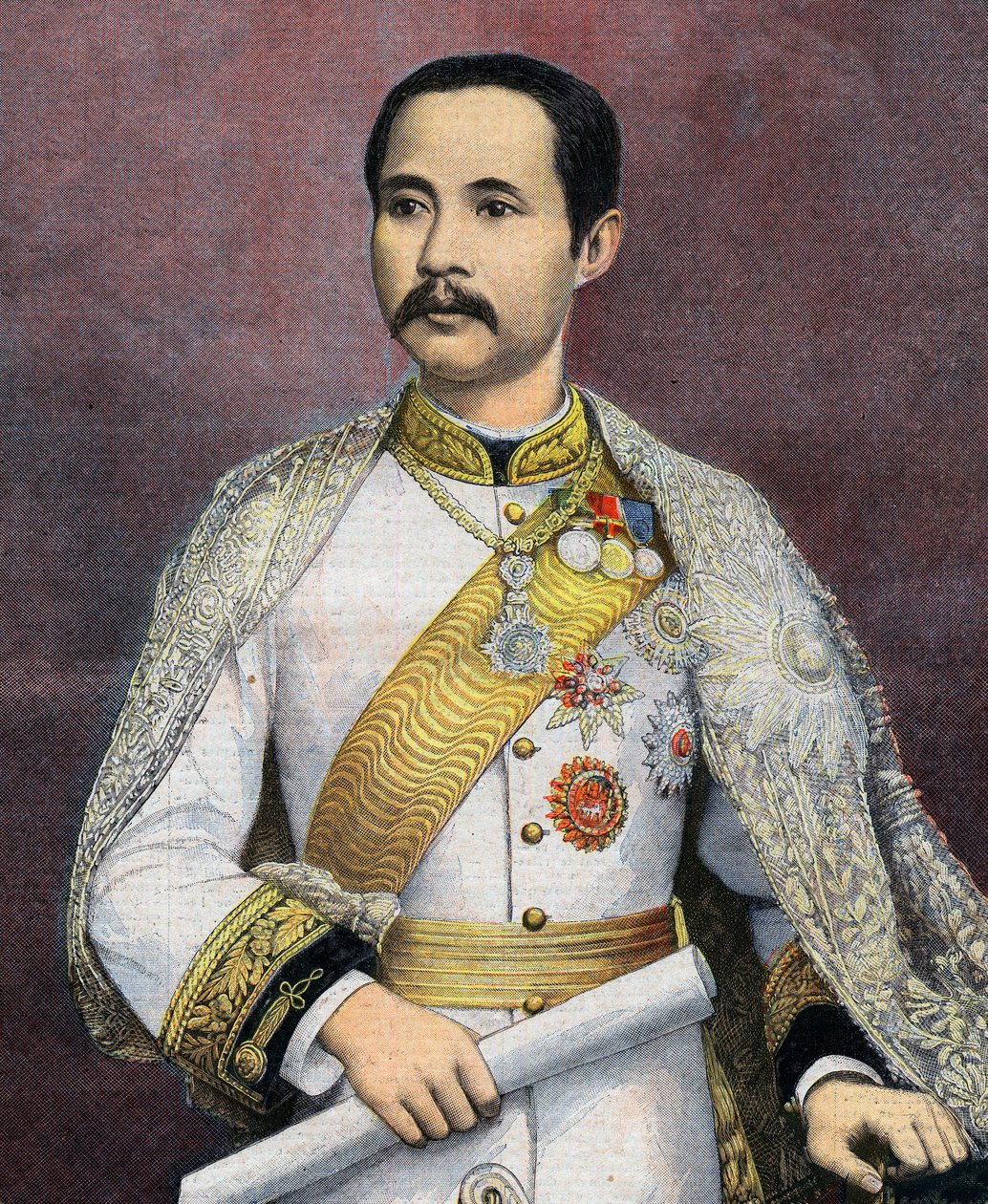 Chulalongkorn, koning van Siam door French School