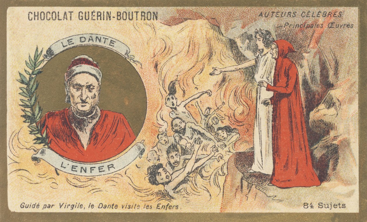 Dante Alighieri, bekend als 
