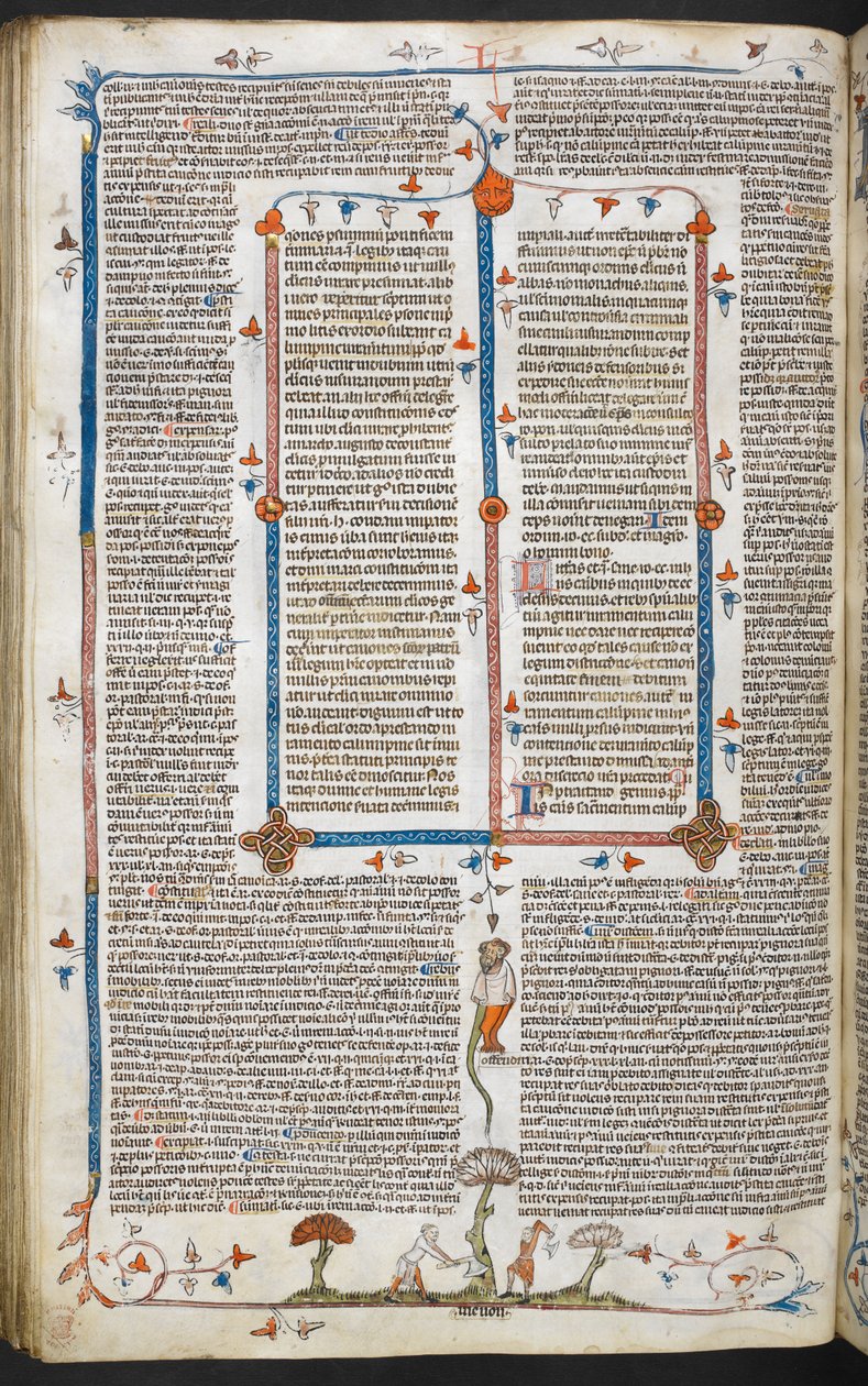 Decretalen van Gregorius IX met glossen van Bernard van Parma (de 