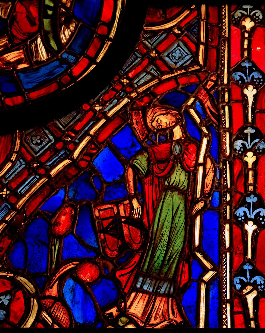 De Synagoge (ex Varennes-Jarcy - oorspronkelijk uit de Abdij van Gercy?) door French School