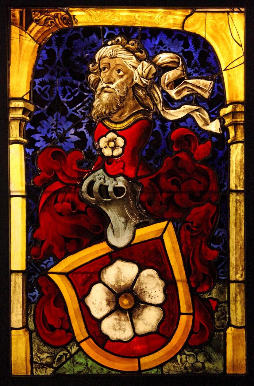 Wapens van de familie Mullenheim, ca. 1467. ex werkplaats van Peter Hemel; Elzas door French School