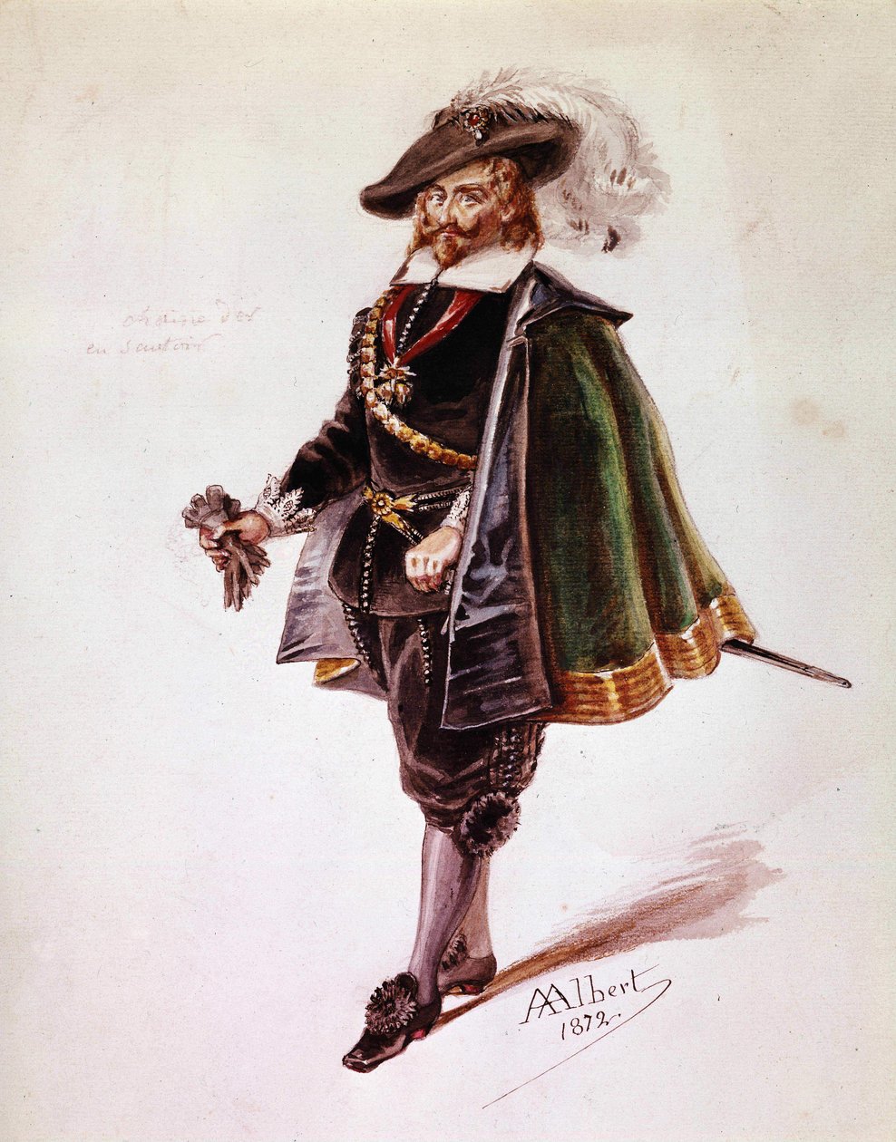 Don Salluste kostuum voor Victor Hugo