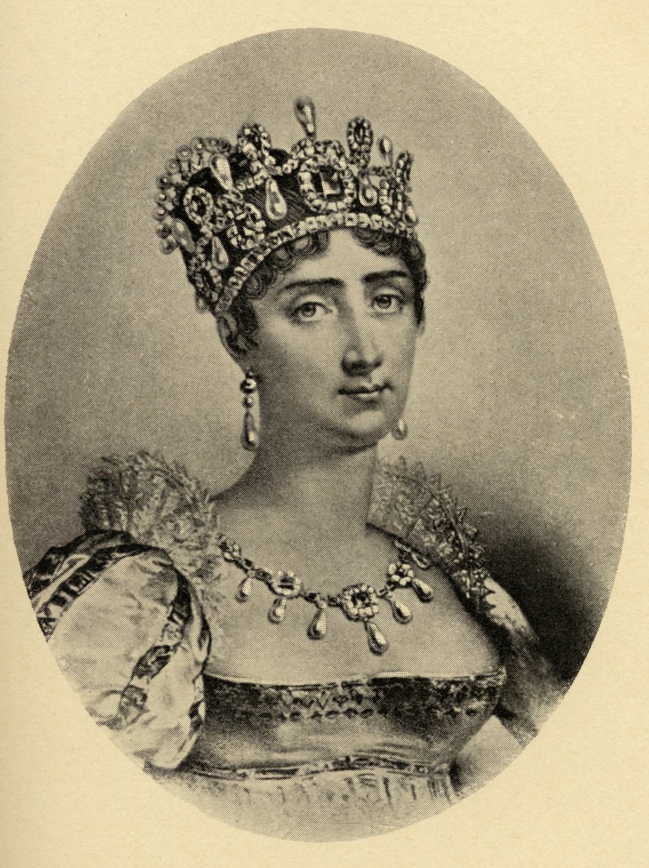 Keizerin Josephine (1763-1814) illustratie uit 