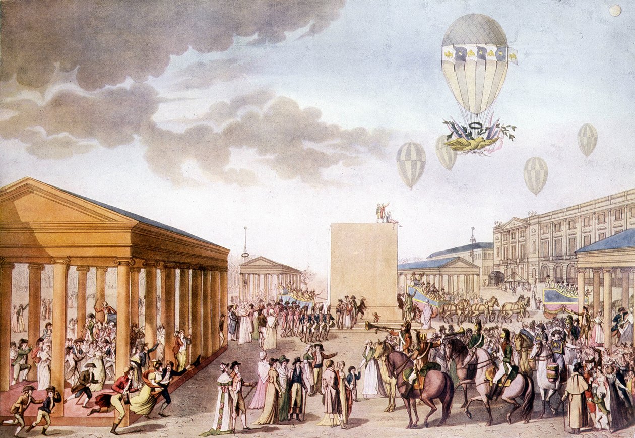 Feest van de kroning en kroning van hun keizerlijke majesteiten door French School
