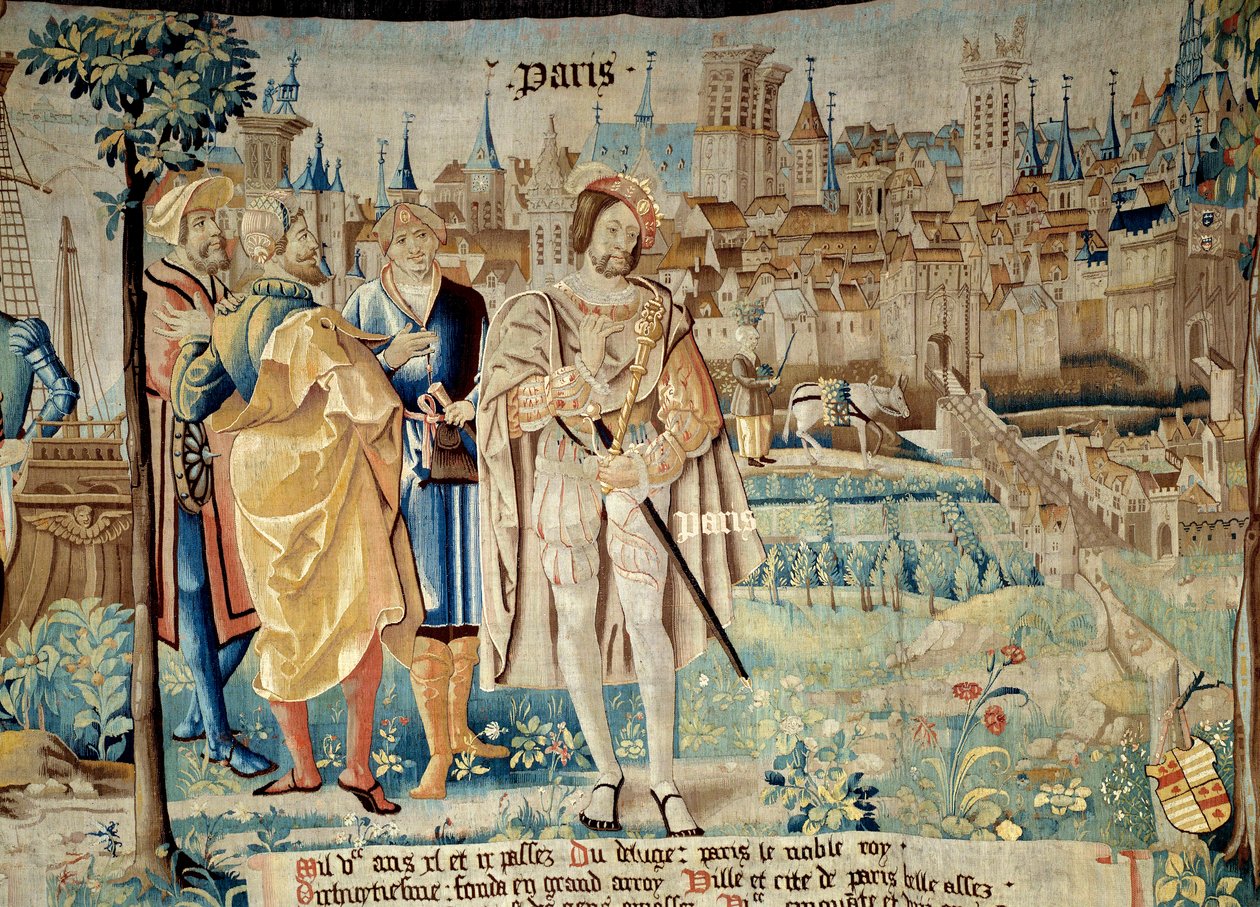 Stichting van de stad Parijs. Koning Francois I (1494-1547) besloot zijn permanente hoofdstad in Parijs te vestigen toen hij in 1527 terugkeerde uit gevangenschap door French School