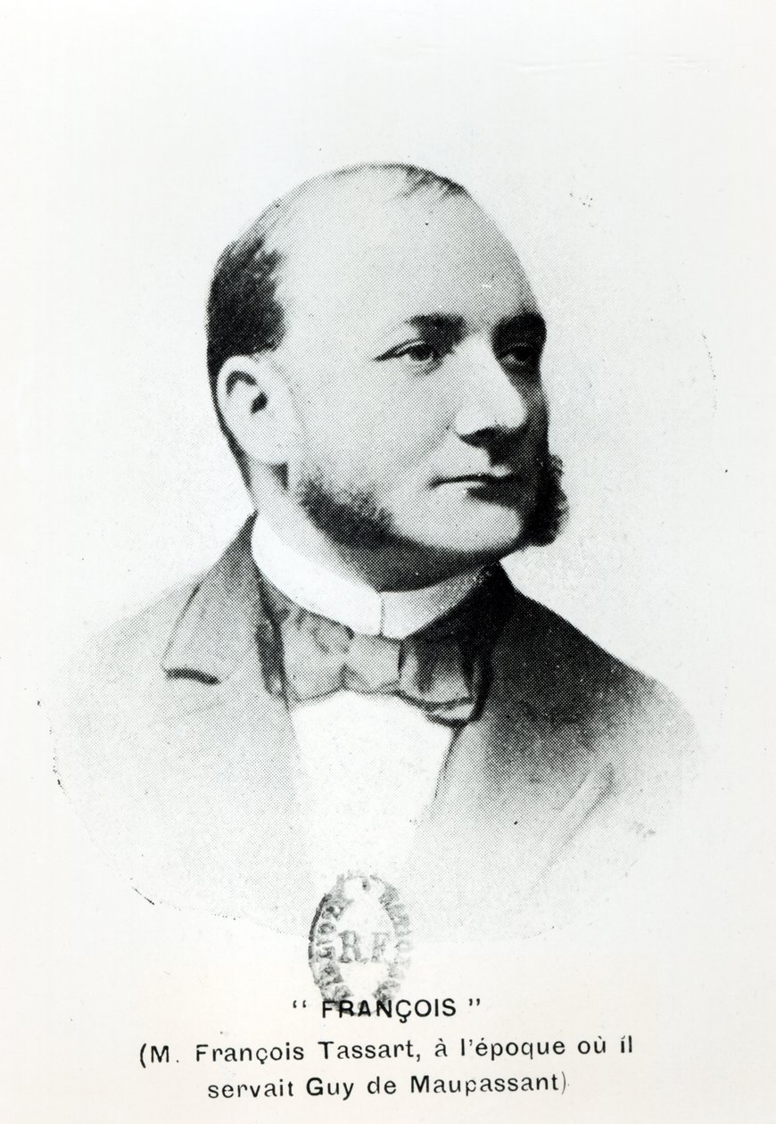 Francois Tassart, knecht van Guy de Maupassant, uit La Fin de Maupassant door Georges Normandy, gepubliceerd in 1927, Parijs door French School