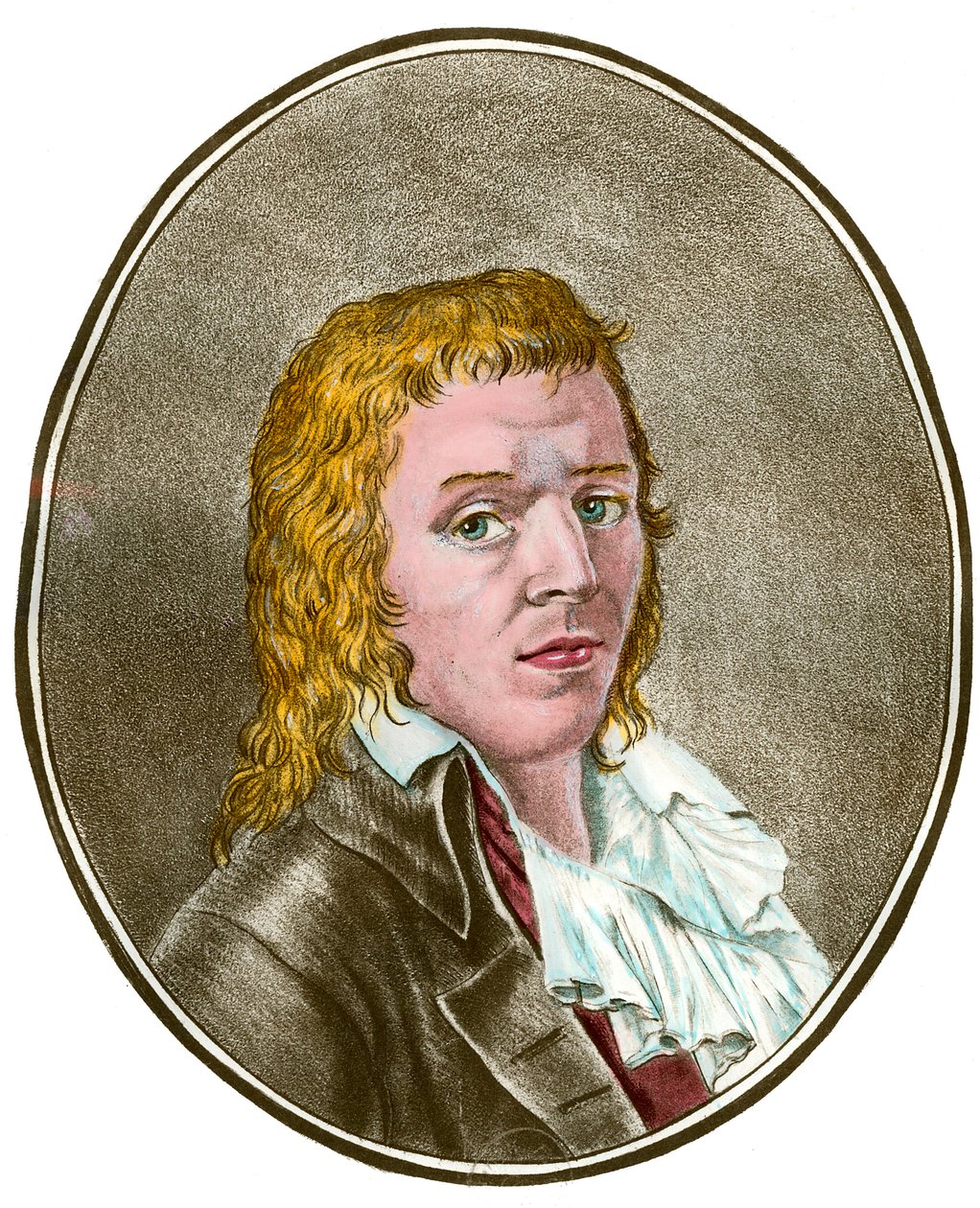 Portret van Francois Babeuf, genaamd Gracchus (1760-1797) revolutionair door French School