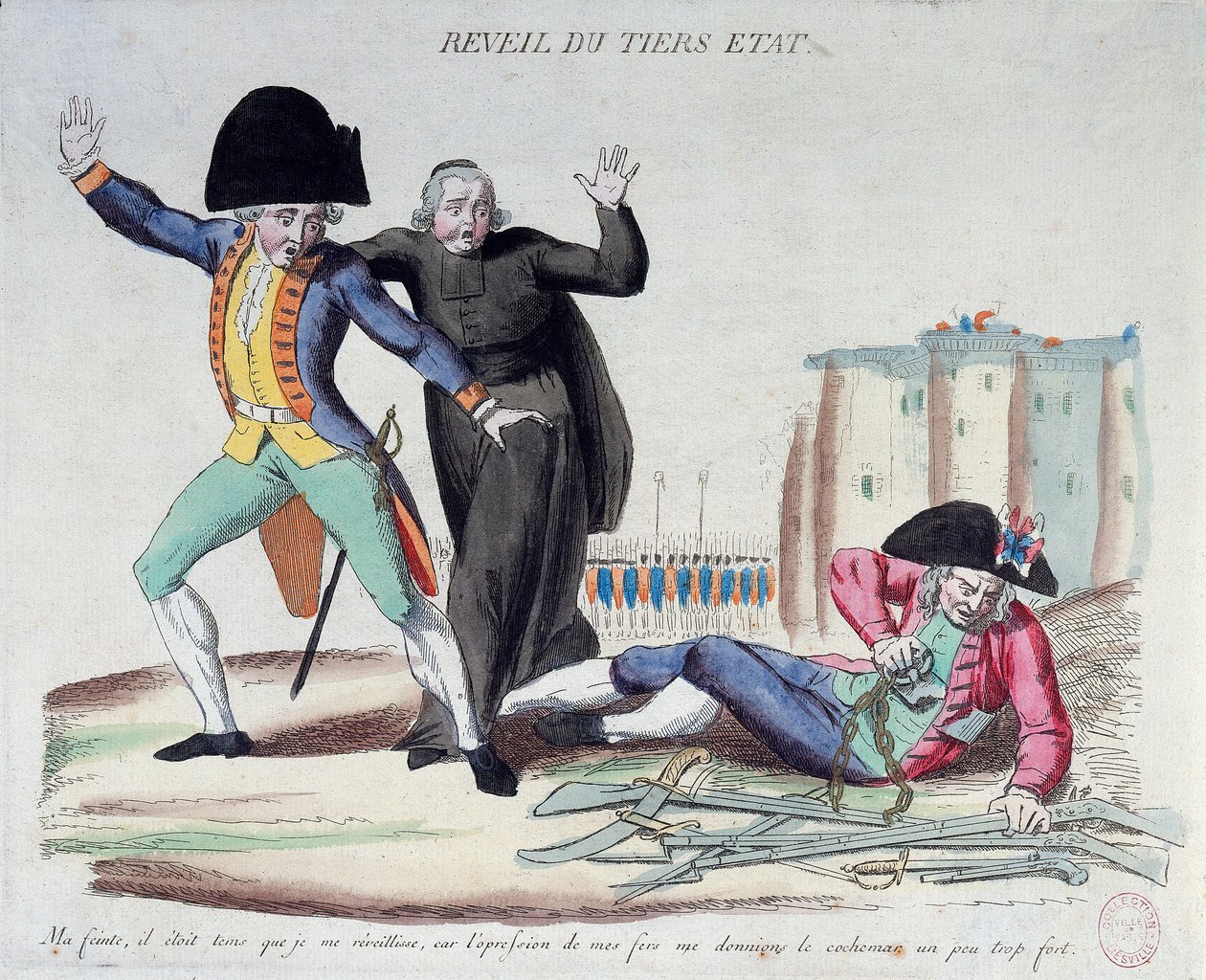 Franse Revolutie: het ontwaken van de Derde Stand (Derde Stand) door French School