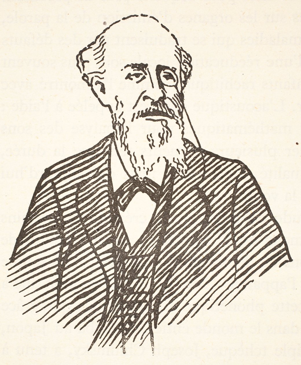 Gaston Paris, kopie door Boris Mestchersky (d.1957), illustratie uit Histoire de la Nation Francaise, Sciences, Volumes I & II, door Gabriel Hanotaux (1853-1944), 1924 door French School