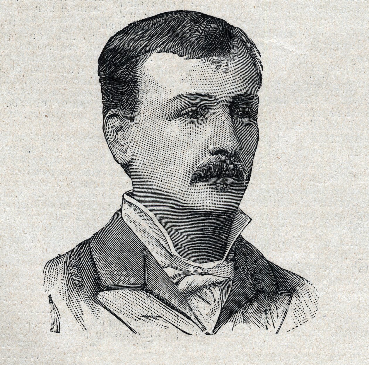 Georges Courteline, echte naam Georges Victor Marcel Moinaux (1858-1929), Franse romanschrijver en toneelschrijver, in 