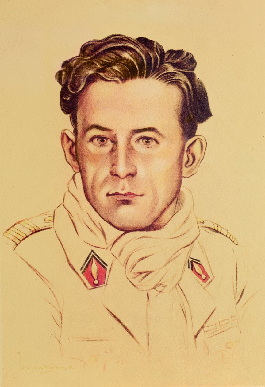 Grootvorstin Anastasia Mihailovna (1860-1922) van Rusland inspecteert een Frans regiment, omslag van Le Petit Journal, 6 oktober 1912 door French School