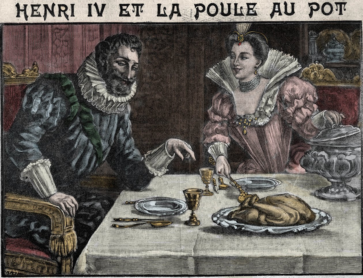 Henri IV en de kip in de pot: Gabrielle d