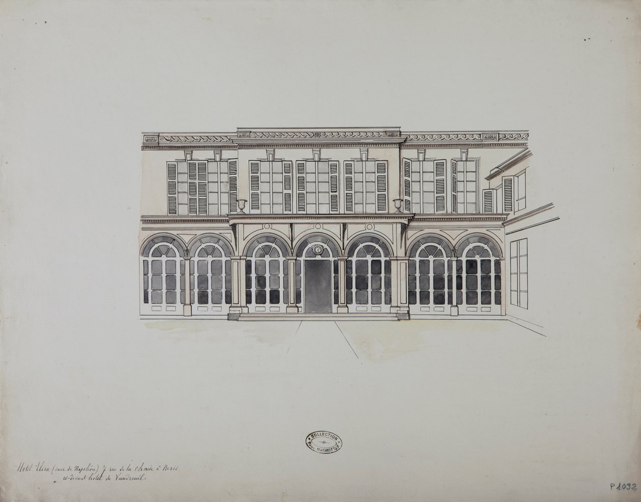 Hôtel de Maurepas, 7 Rue de la Chaise, Parijs, ca. 1900-20 door French School