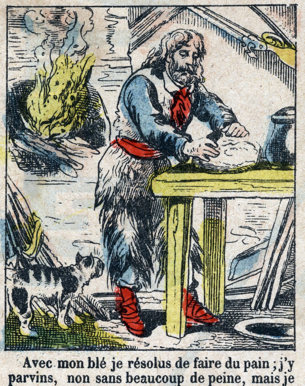 Illustratie voor het boek van Daniel Defoe 