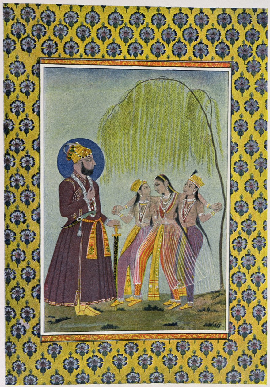 Illustratie voor De Arabische Nachten, 1895 door French School