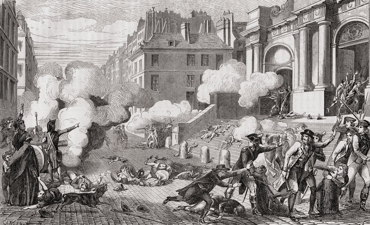 Opstand van de dag van 13 Vendemiaire, Jaar IV, 5 oktober 1795, uit 