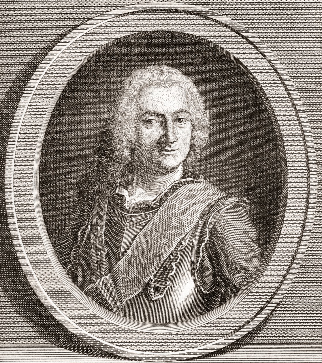 Jean-Baptiste François Desmarets, 1682-1762. Markies van Maillebois. Maarschalk van Frankrijk. Uit Les Heures Libres, gepubliceerd in 1908. door French School