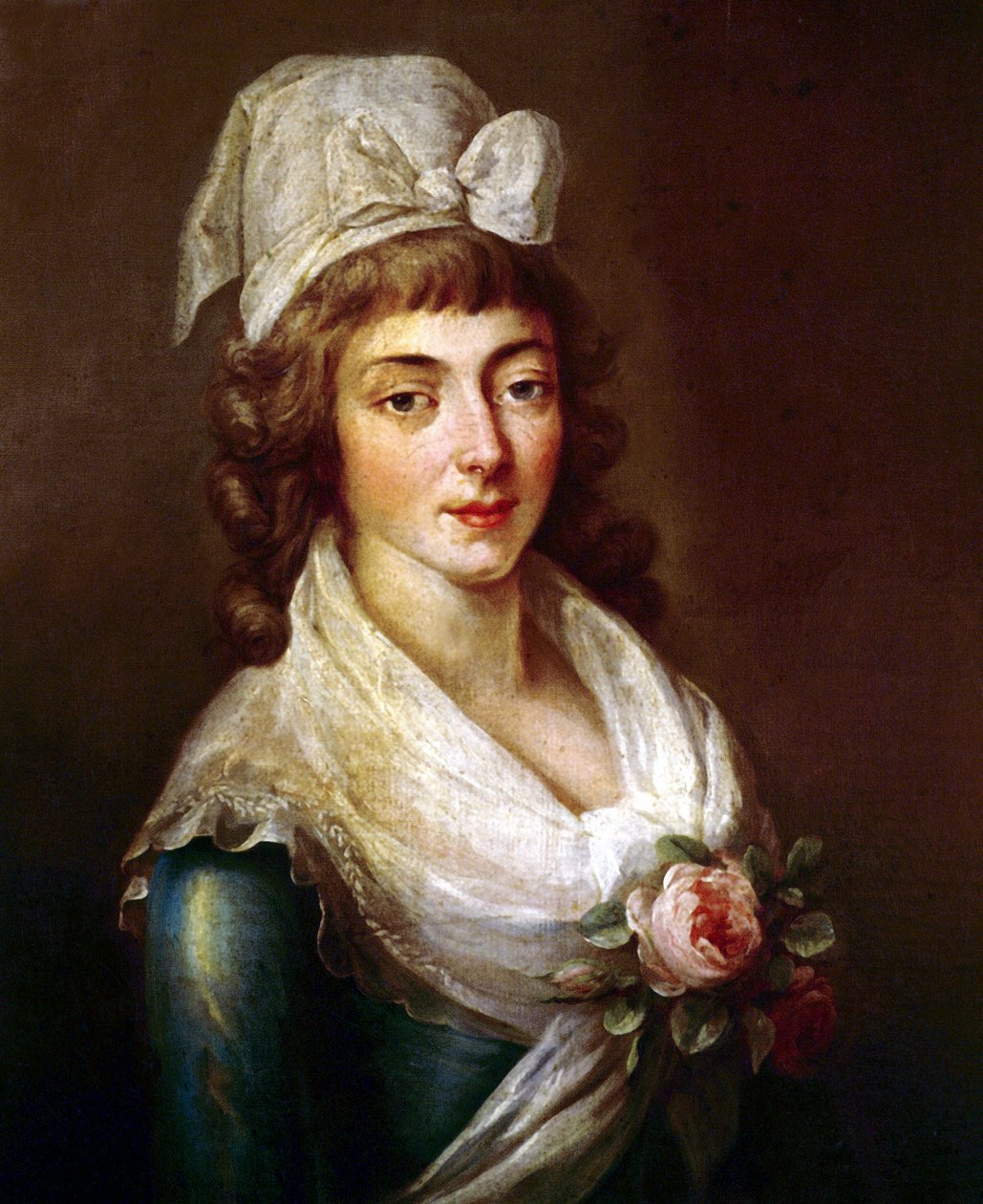 Jeanne Marie Manon Philippon ten tijde van de Franse Revolutie door French School