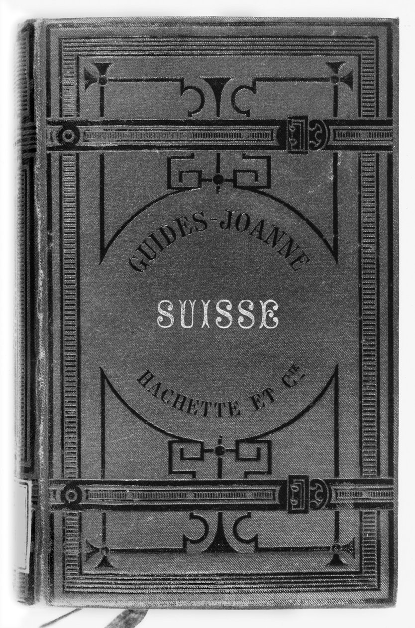 Joanne gidsen van Zwitserland, gepubliceerd Hachette, Parijs, 1887 door French School