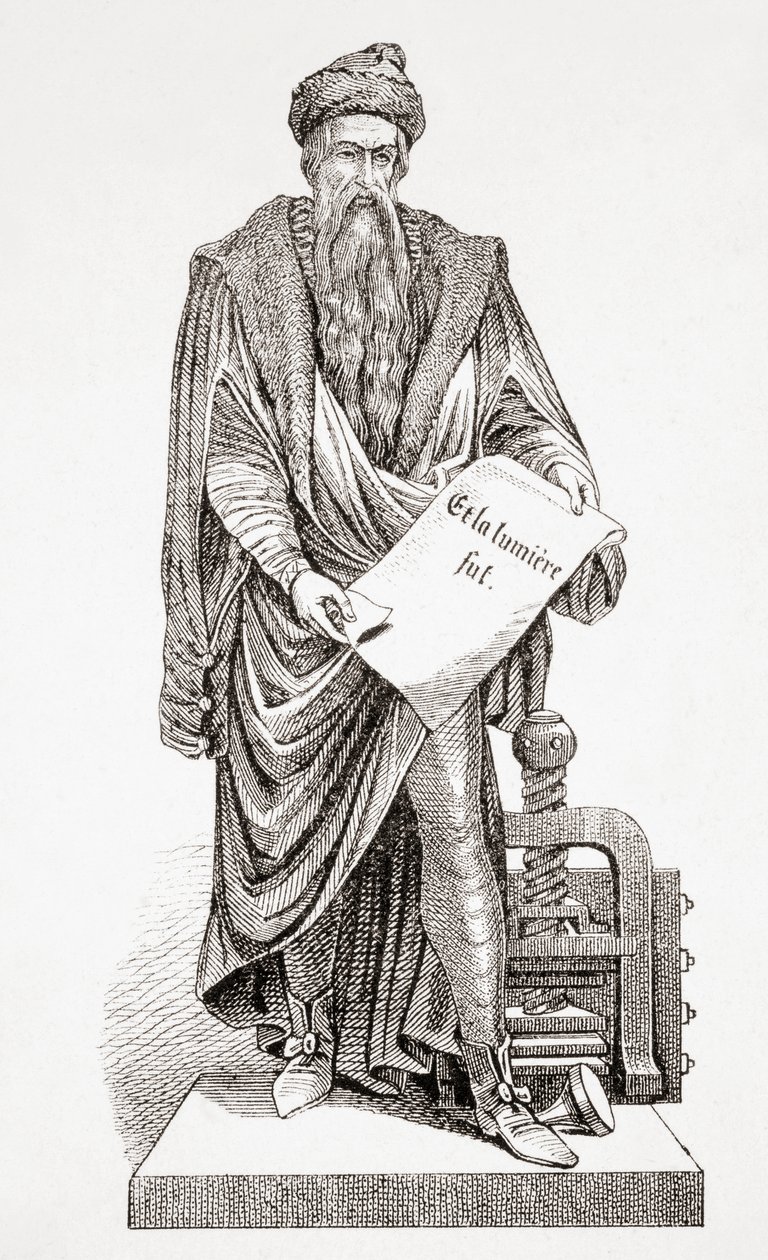 Johannes Gutenberg, uit L