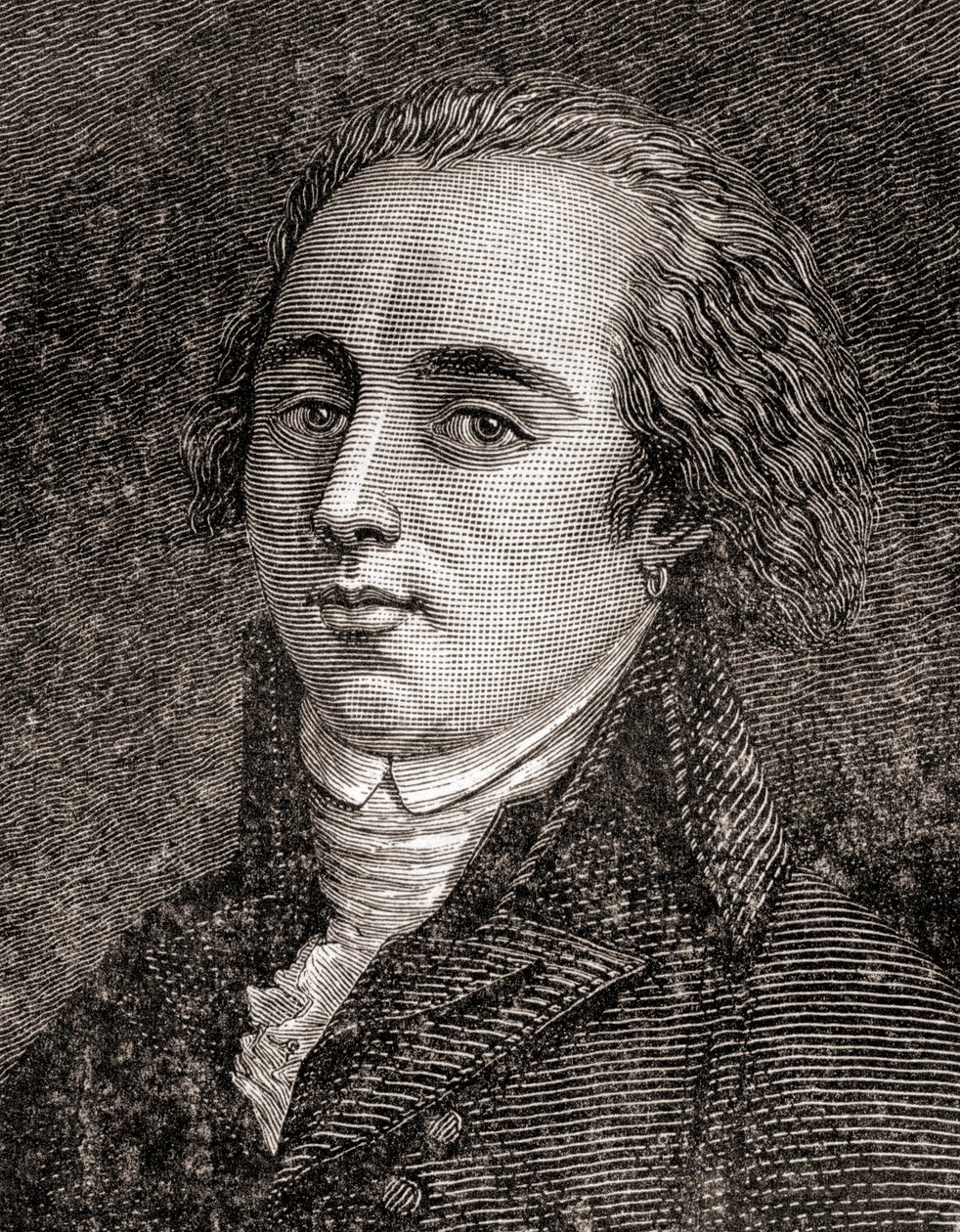 Joseph Geneviève, graaf de Puisaye, uit Histoire de la Revolution Française door Louis Blanc door French School