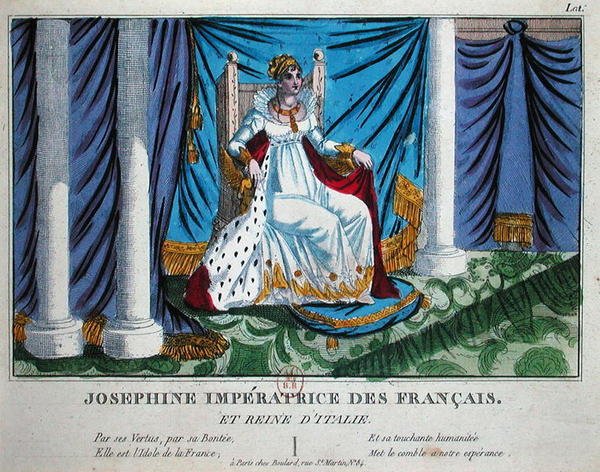 Josephine (1763-1814) Keizerin van de Fransen en Koningin van Italië door French School