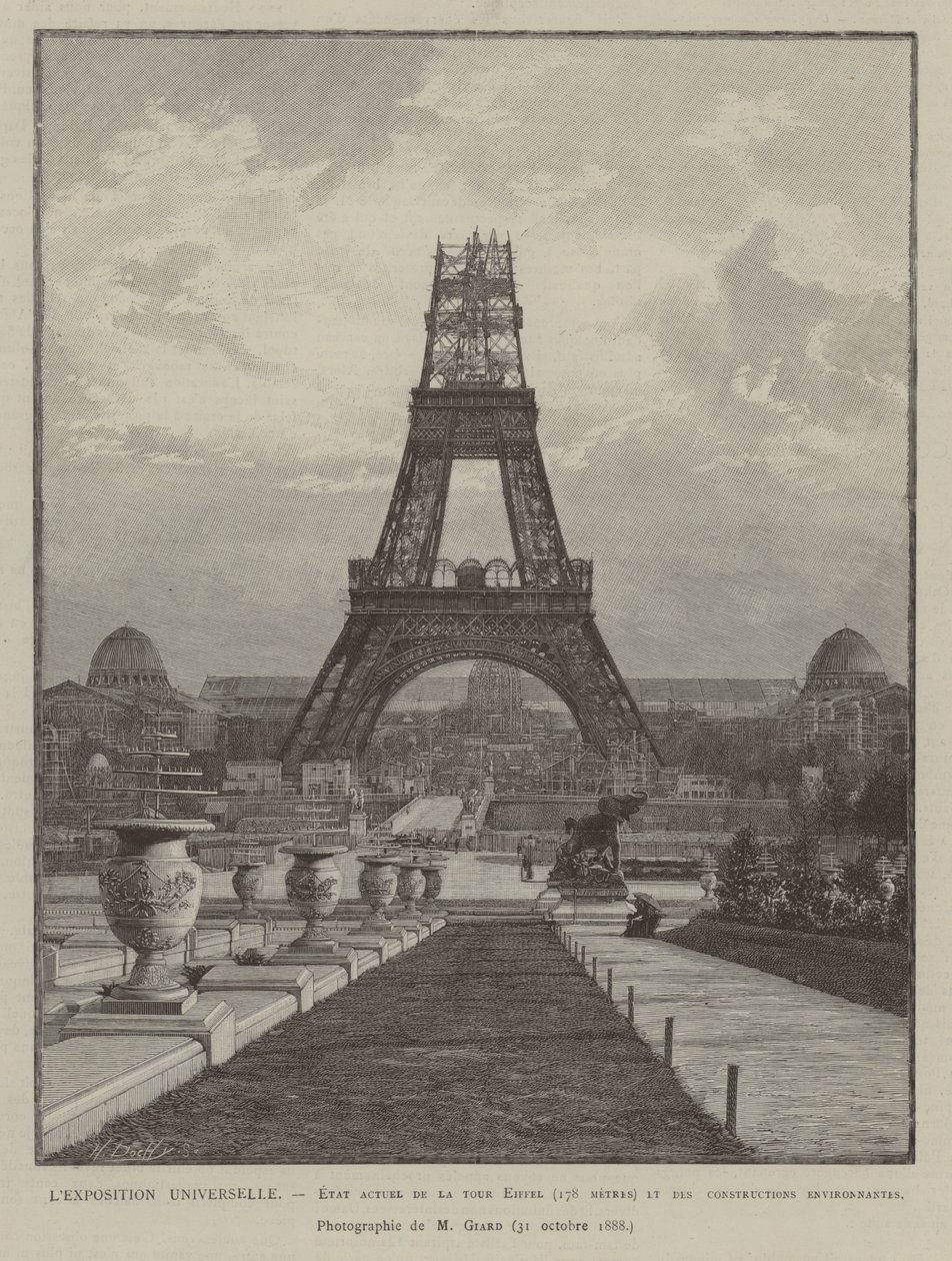De wereldtentoonstelling, Huidige staat van de Eiffeltoren door French School