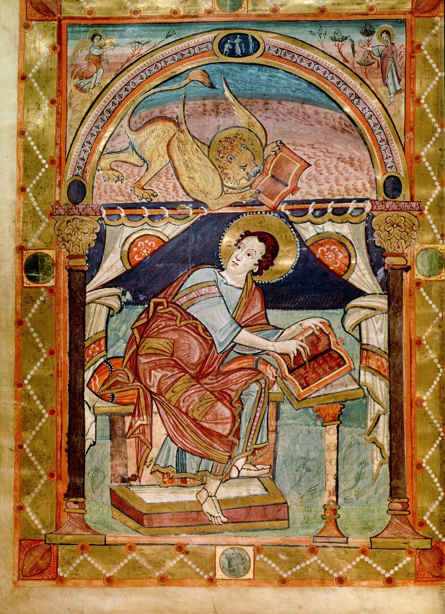 St. Marcus, Frans, van de Hofschool van Karel de Grote door French School