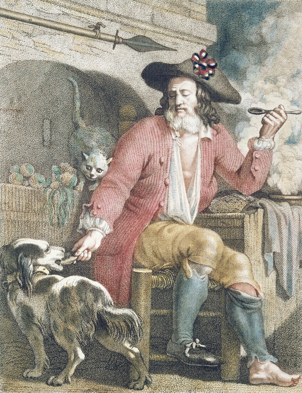 Le Bon Sans-Culotte, c.1789 door French School