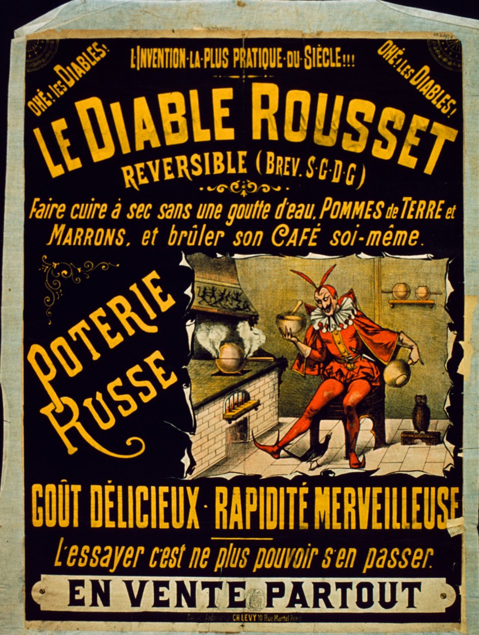 Le Diable Rousset poster door French School