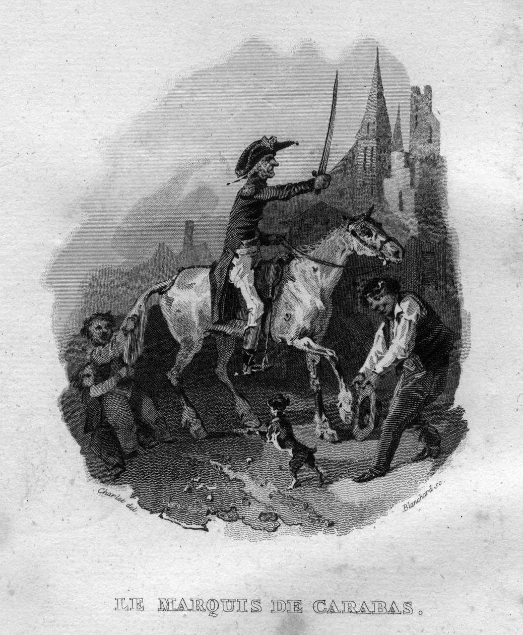 Le marquis de Carabas Chanson de Beranger in 