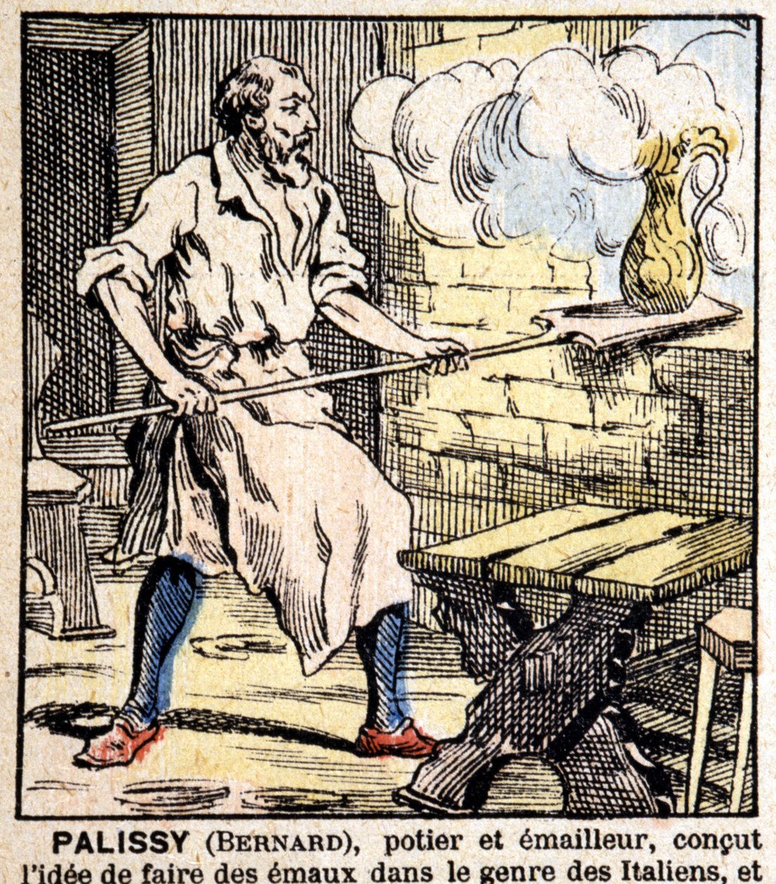 De pottenbakker Bernard Palissy - imagerie d