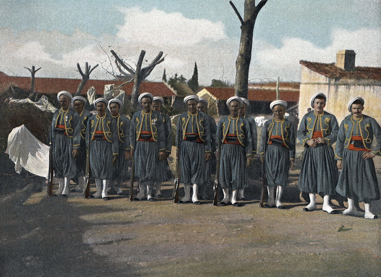 Les tirailleurs algériens in 