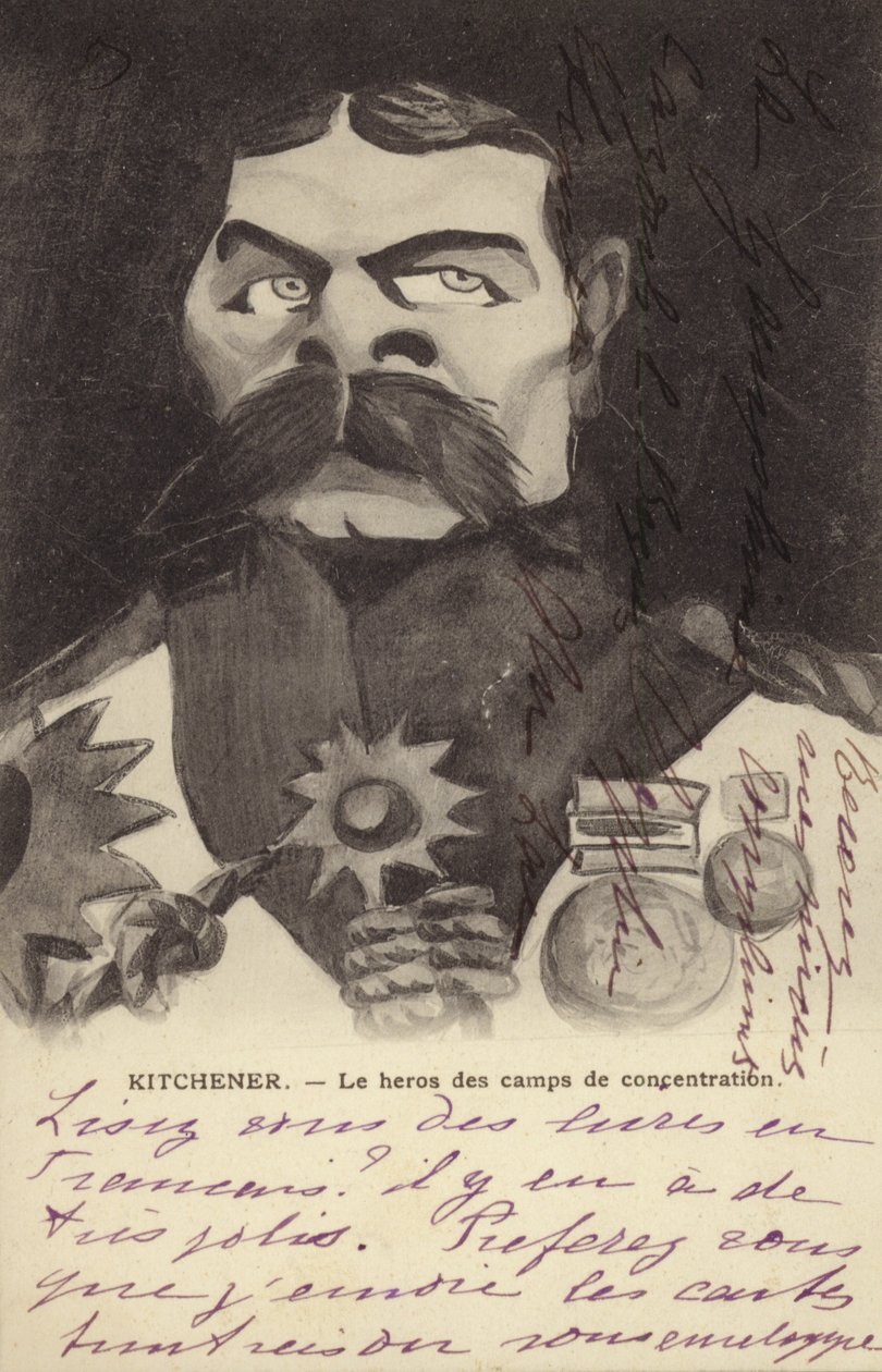 Lord Kitchener (litho) door French School