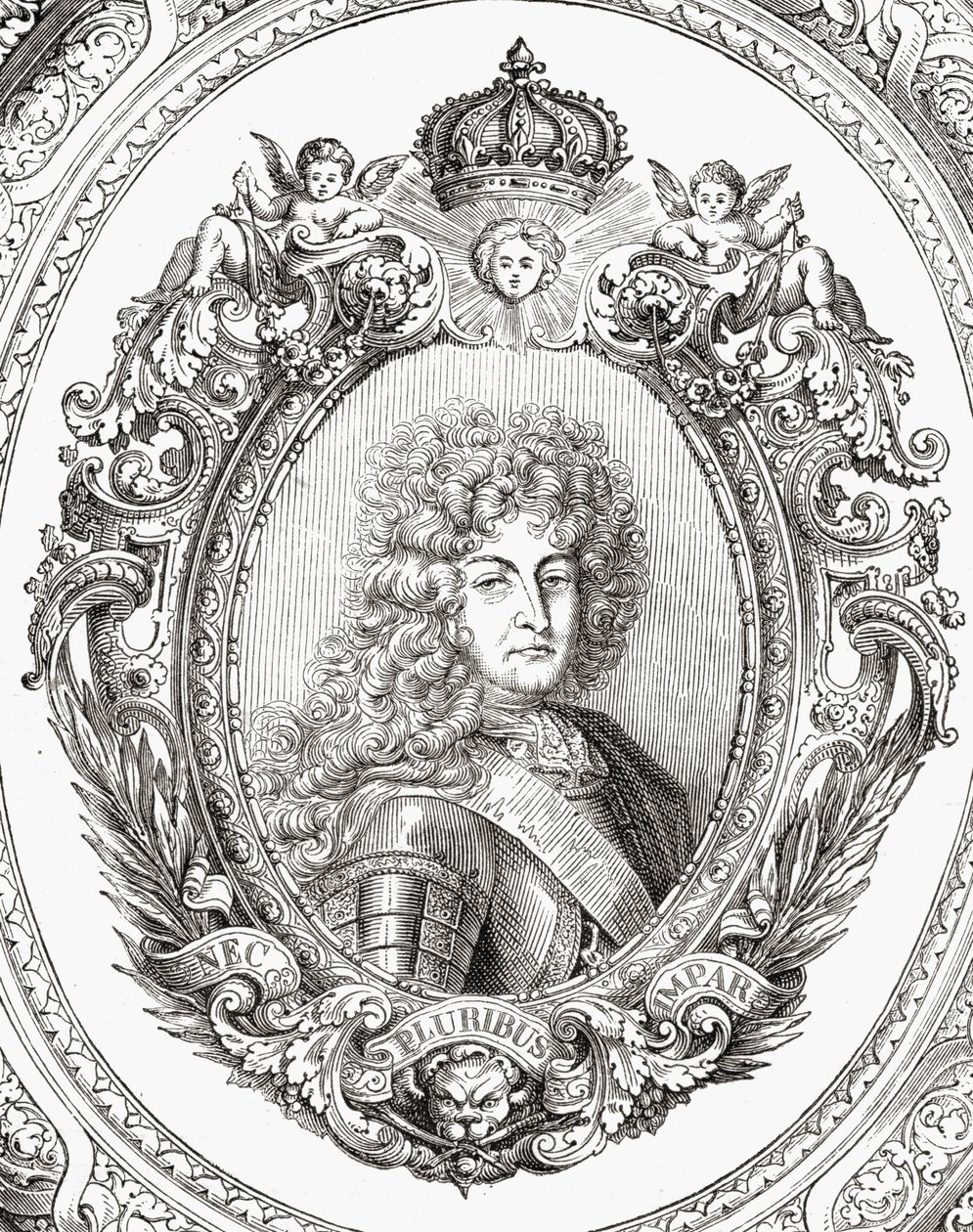 Lodewijk XIV (1638-1715) uit 