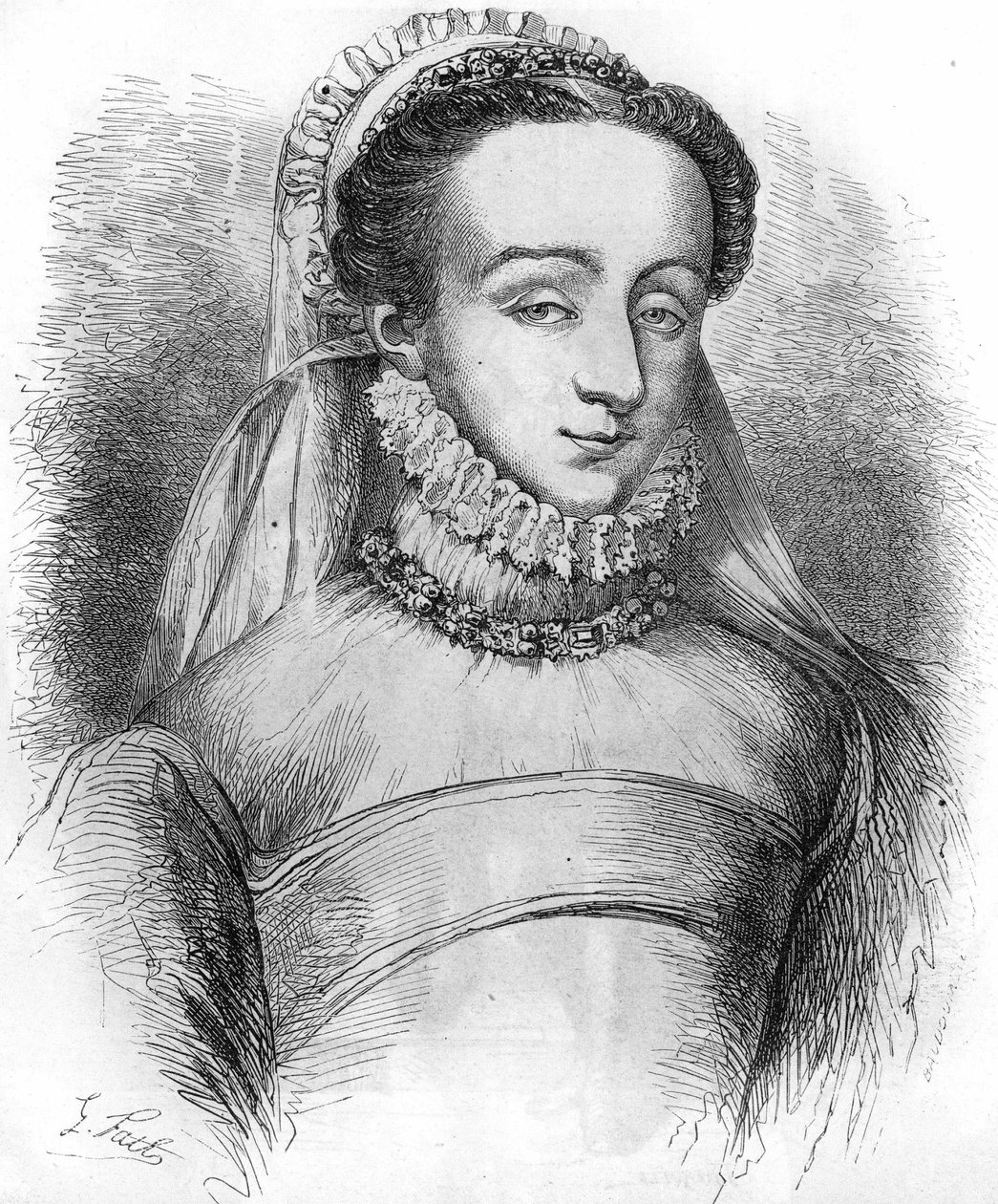 Madame de Sauve (een van de vrouwen die door Catharina de
