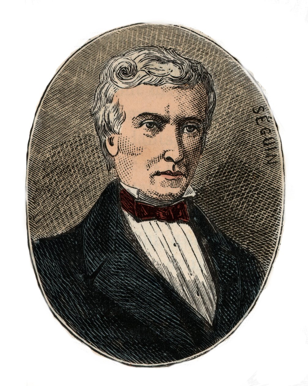 Marc Seguin (1786-1875) architect en ingenieur - Gravure in 