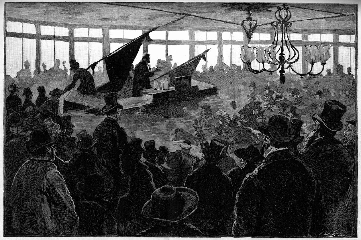 Protestbijeenkomst georganiseerd door de anarchistische groep 