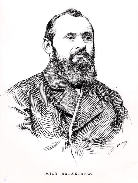 Mily Alekseyevich Balakirev, illustratie uit 