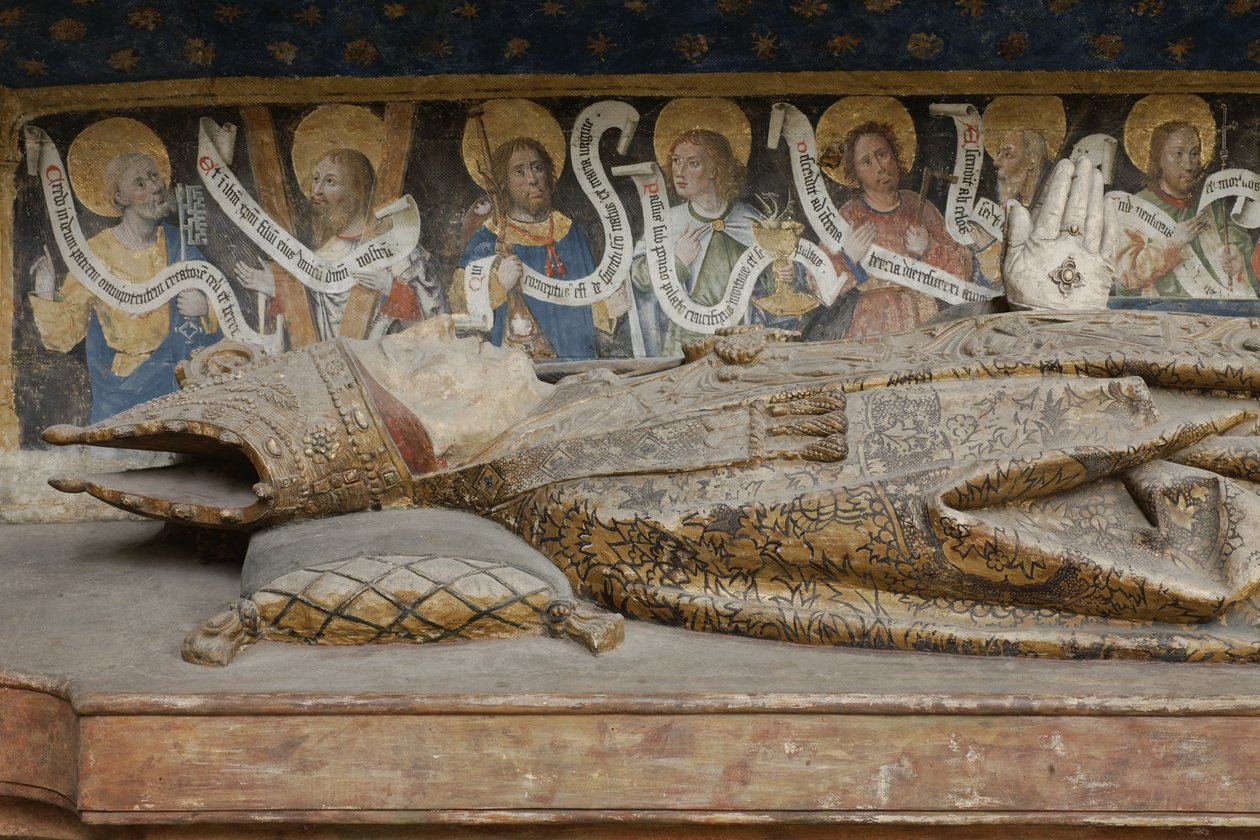Monument van Adrien de Henencourt, detail door French School