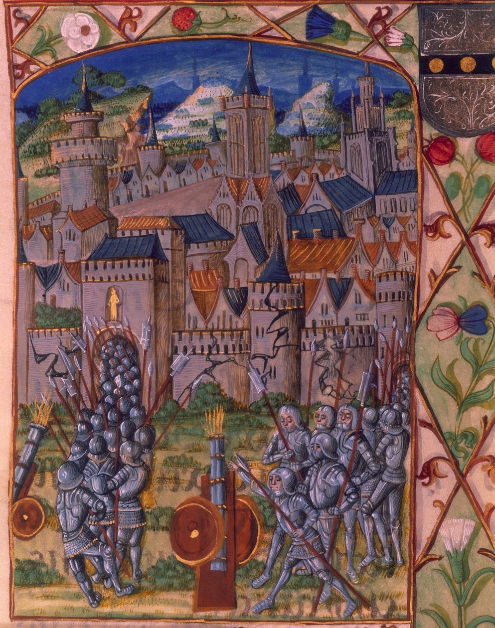 De verovering van Evreux, uit 