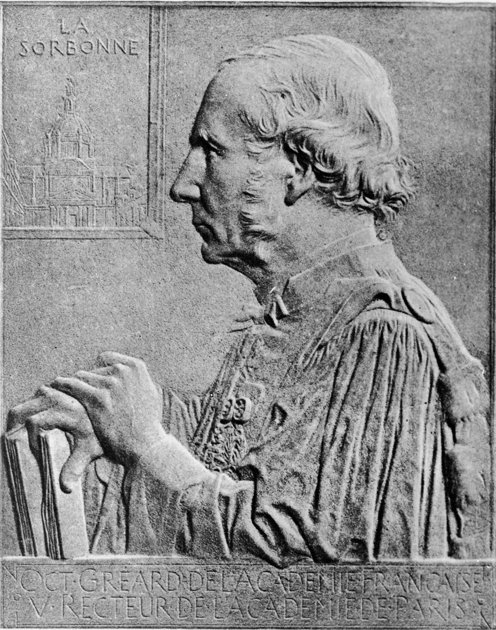 Octave Gréard (steen) door French School