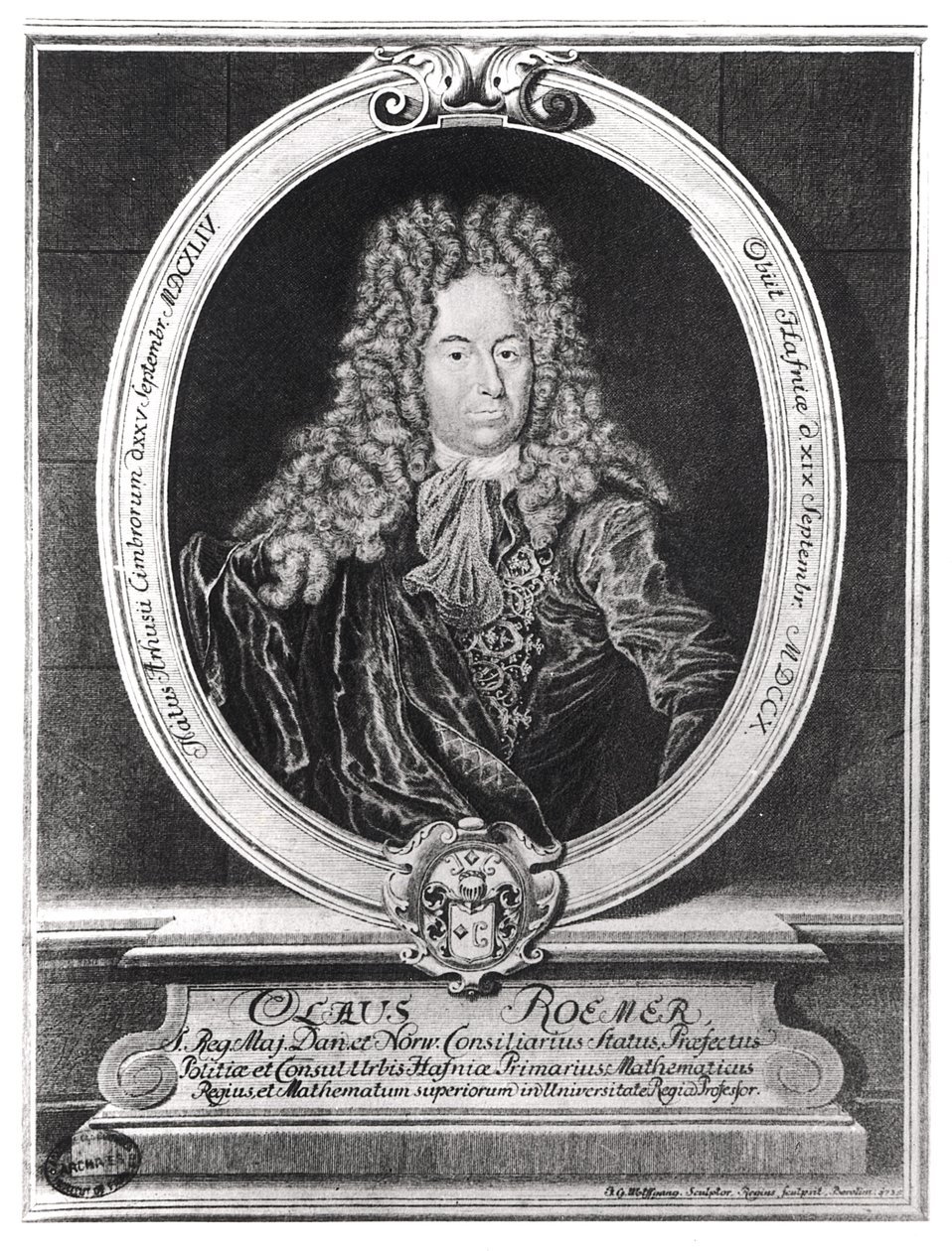 Olaus Romer (1644-1710) door French School