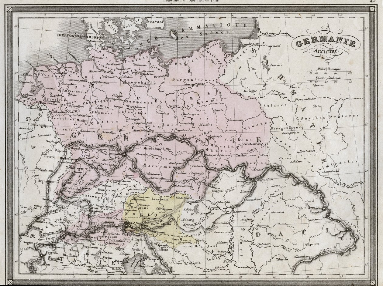 Oud Germania - Plaat uit 