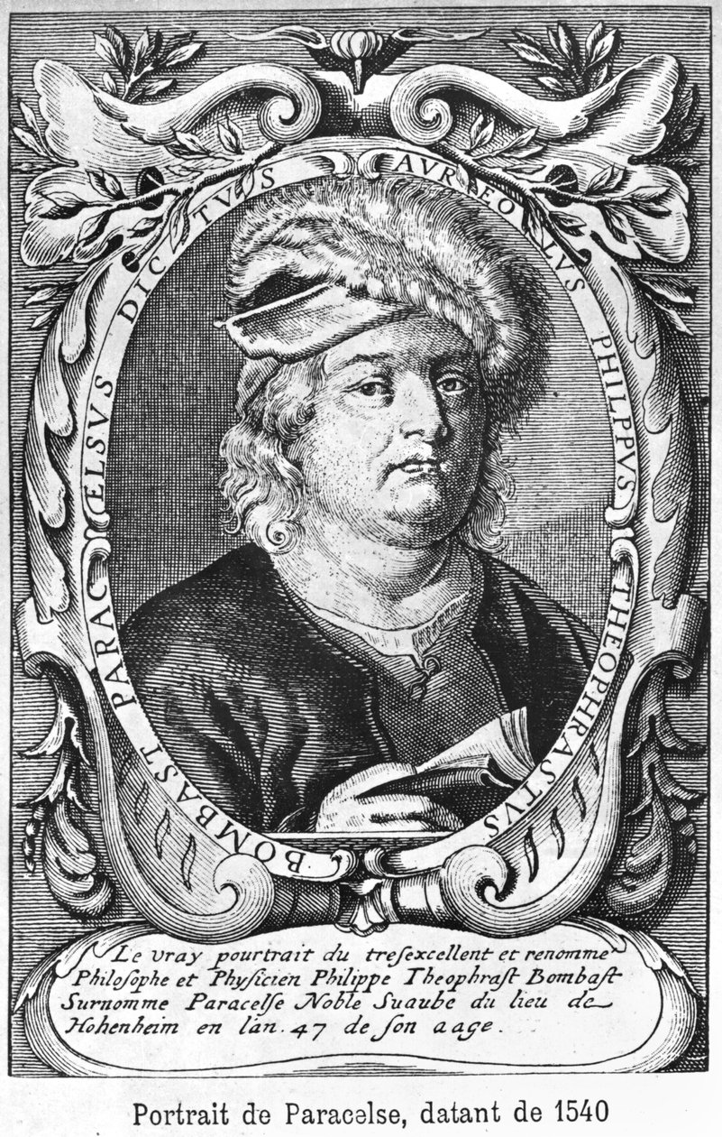 Paracelsus (1493-1541) 1540 door French School