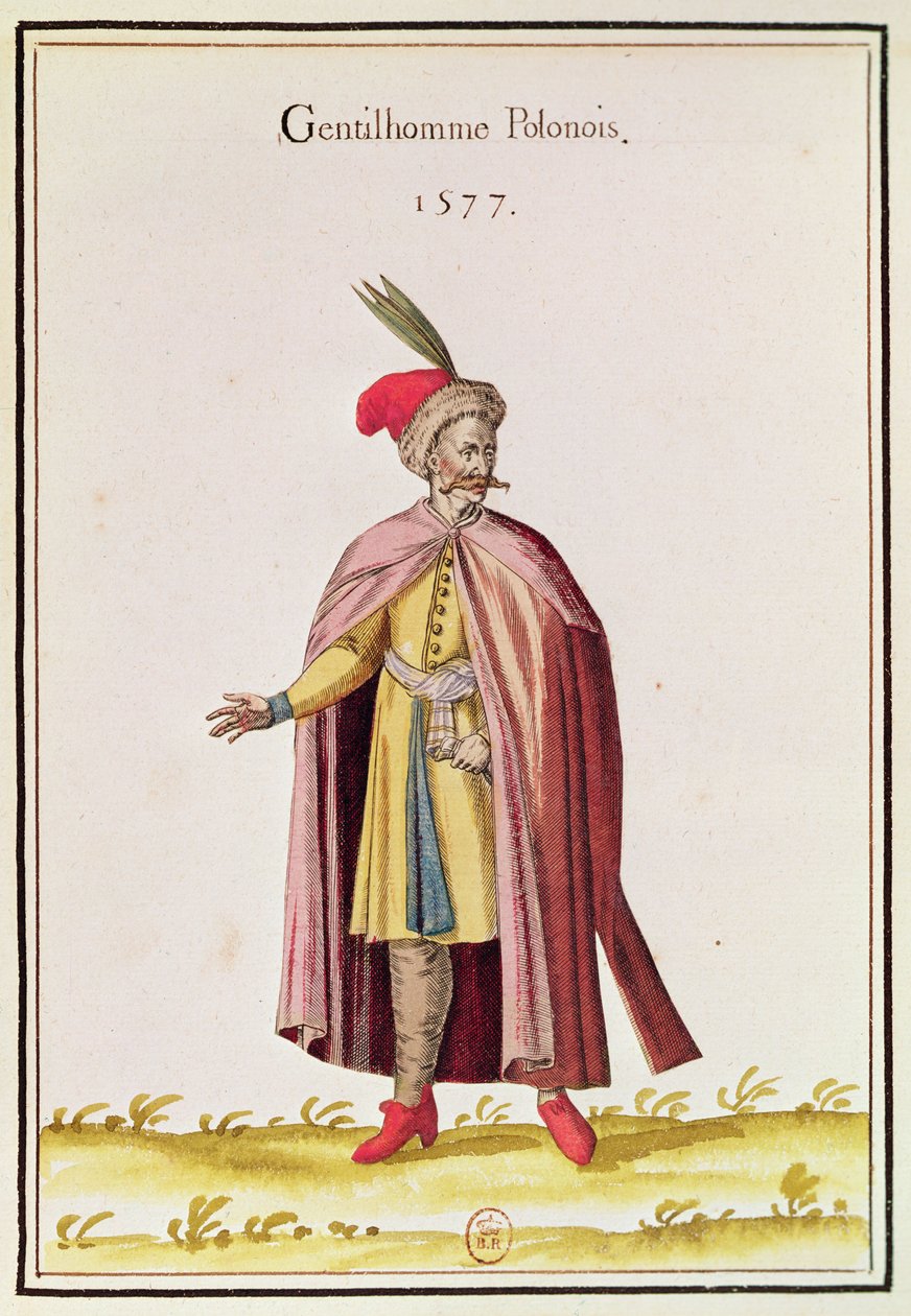 Poolse edelman, 1577 door French School