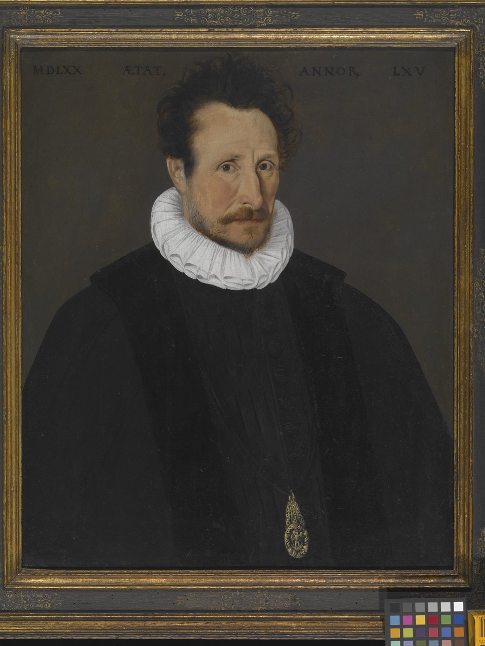 Portret van een edelman door French School