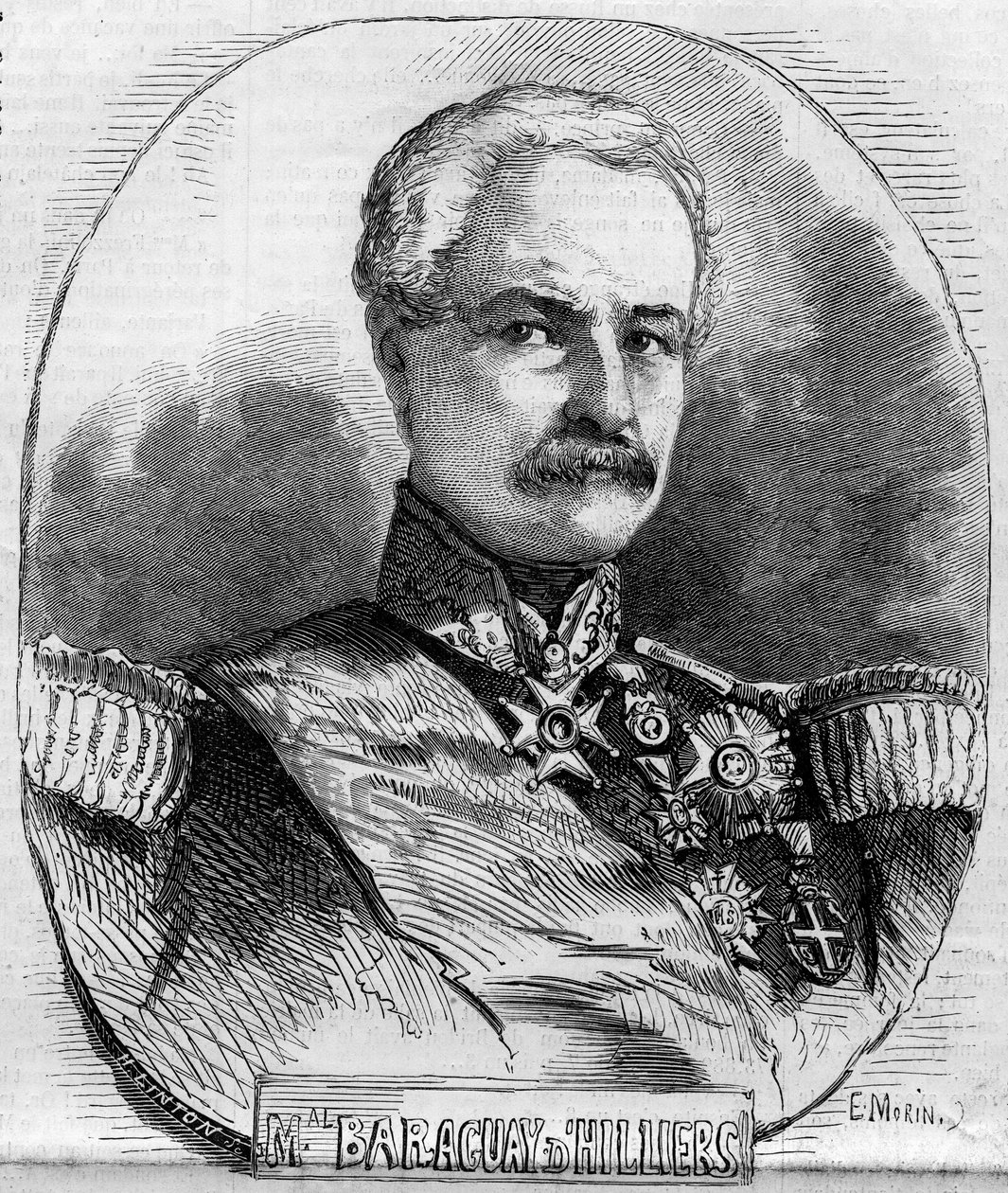 Portret van Achille Baragua d